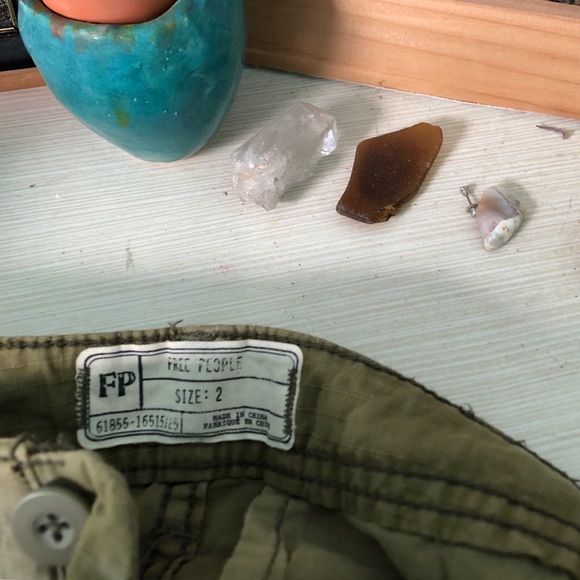 FREE PEOPLE CARGO PANTS - Picture 3 of 4